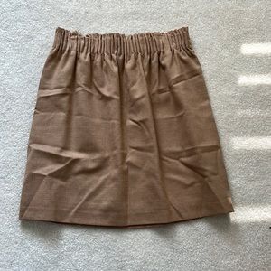 J crew linen skirt